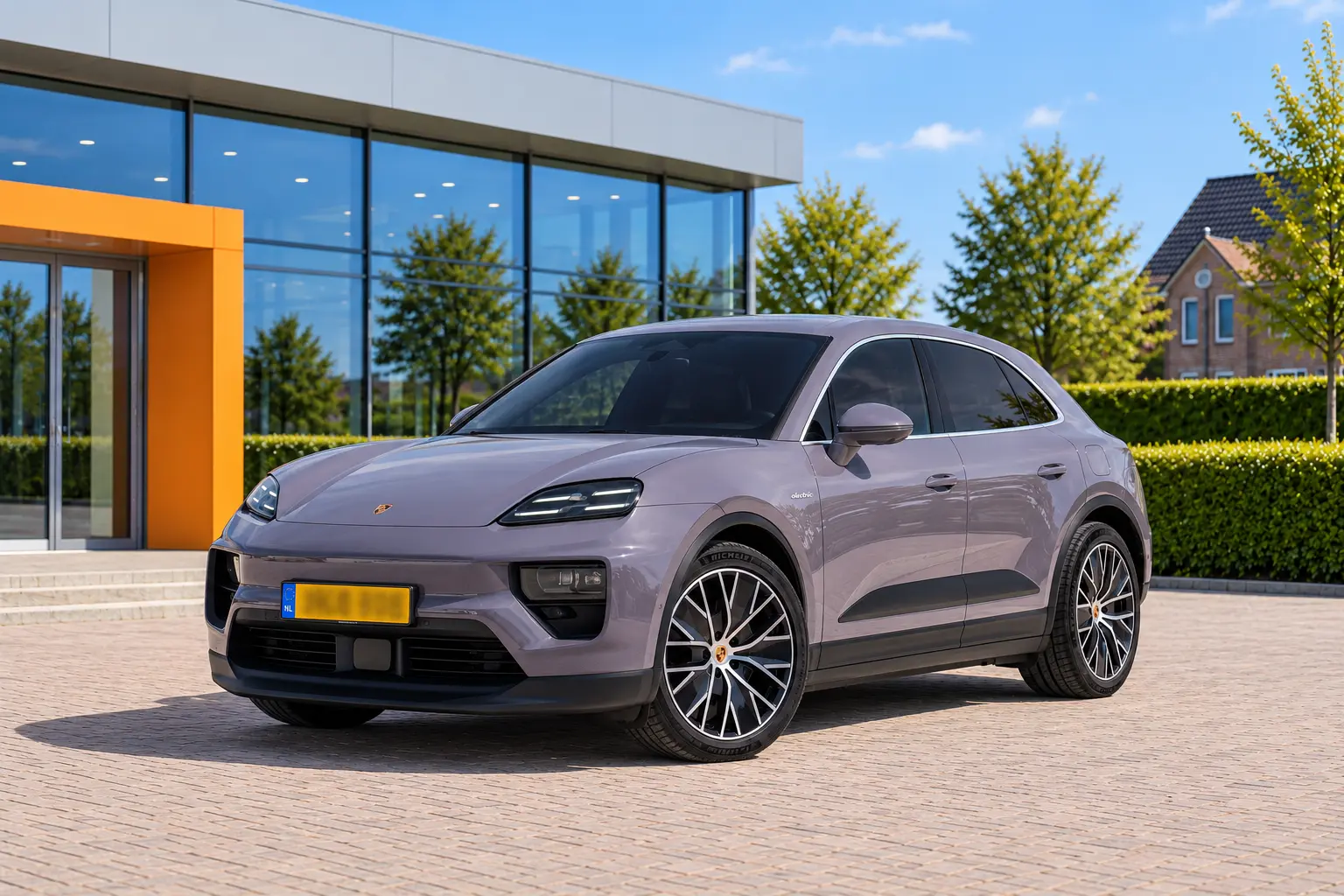 Porsche Macan van voren