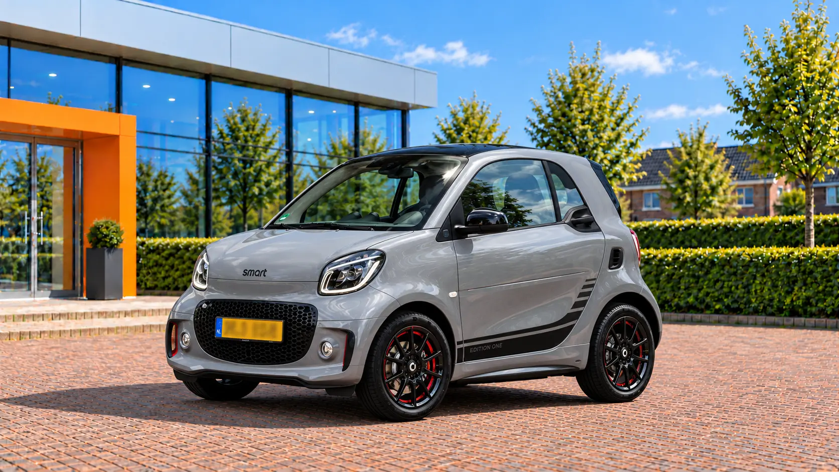 Smart Fortwo van voren