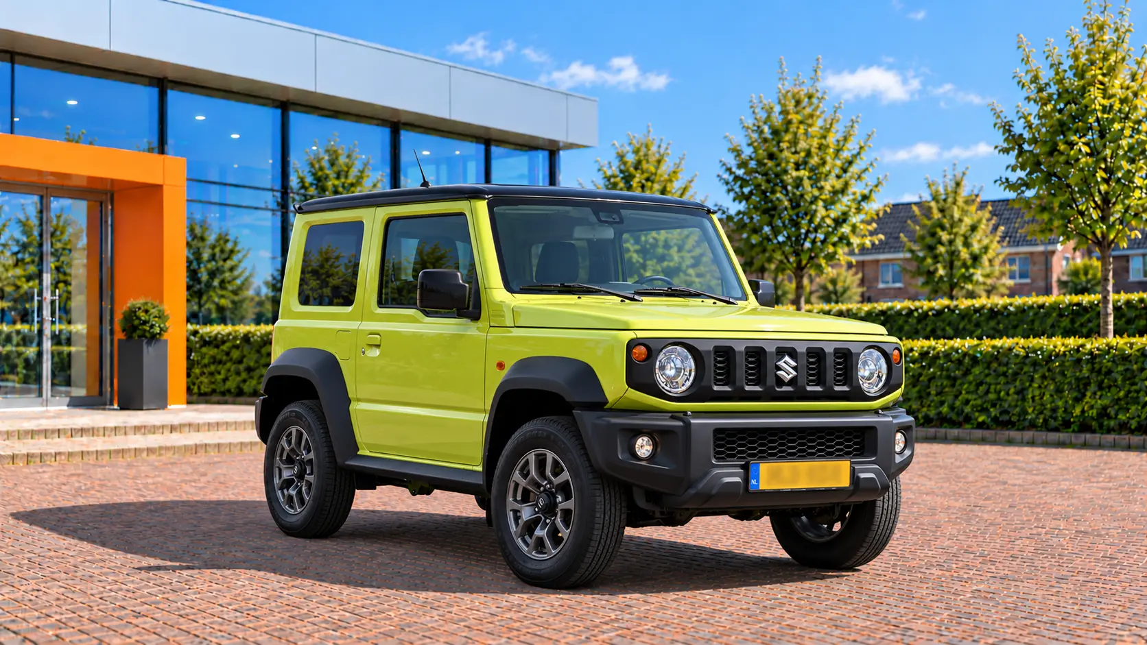 Suzuki Jimny van voren