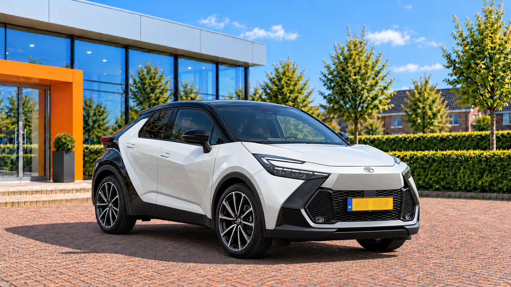 Toyota C-HR van voren