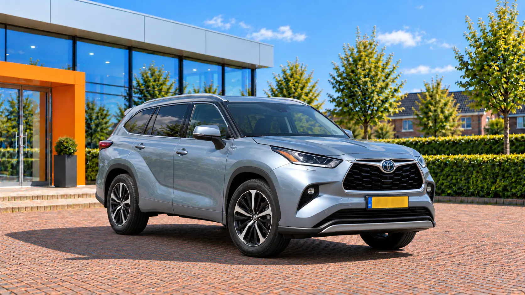 Toyota Highlander van voren