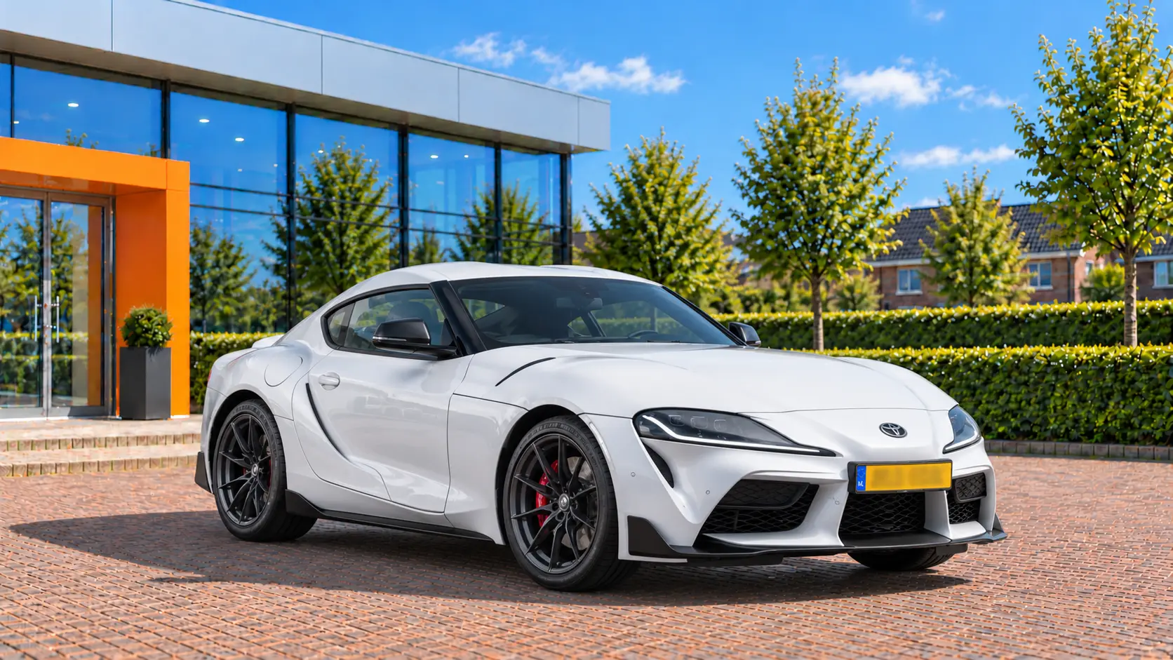 Toyota Supra van voren