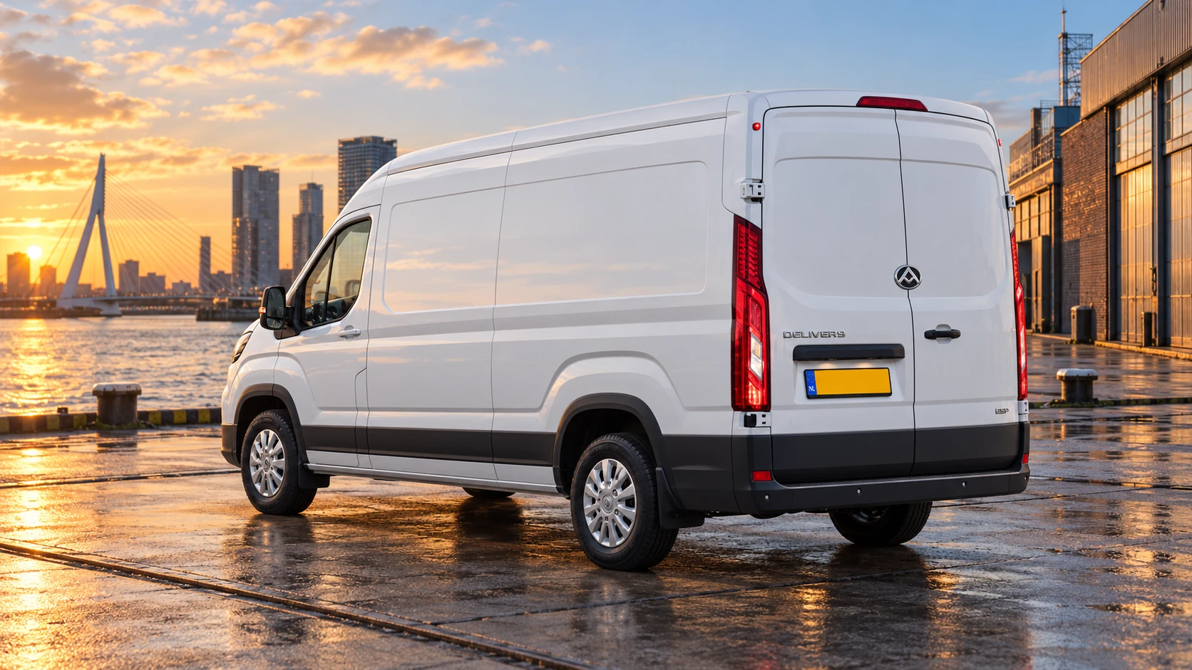 Maxus Deliver9 van achteren