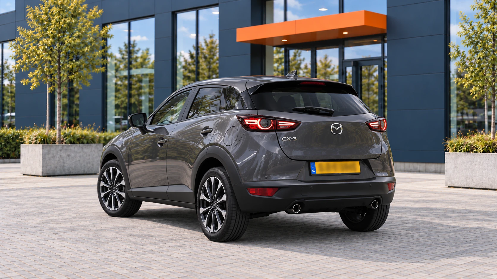 Mazda CX-3 van achteren