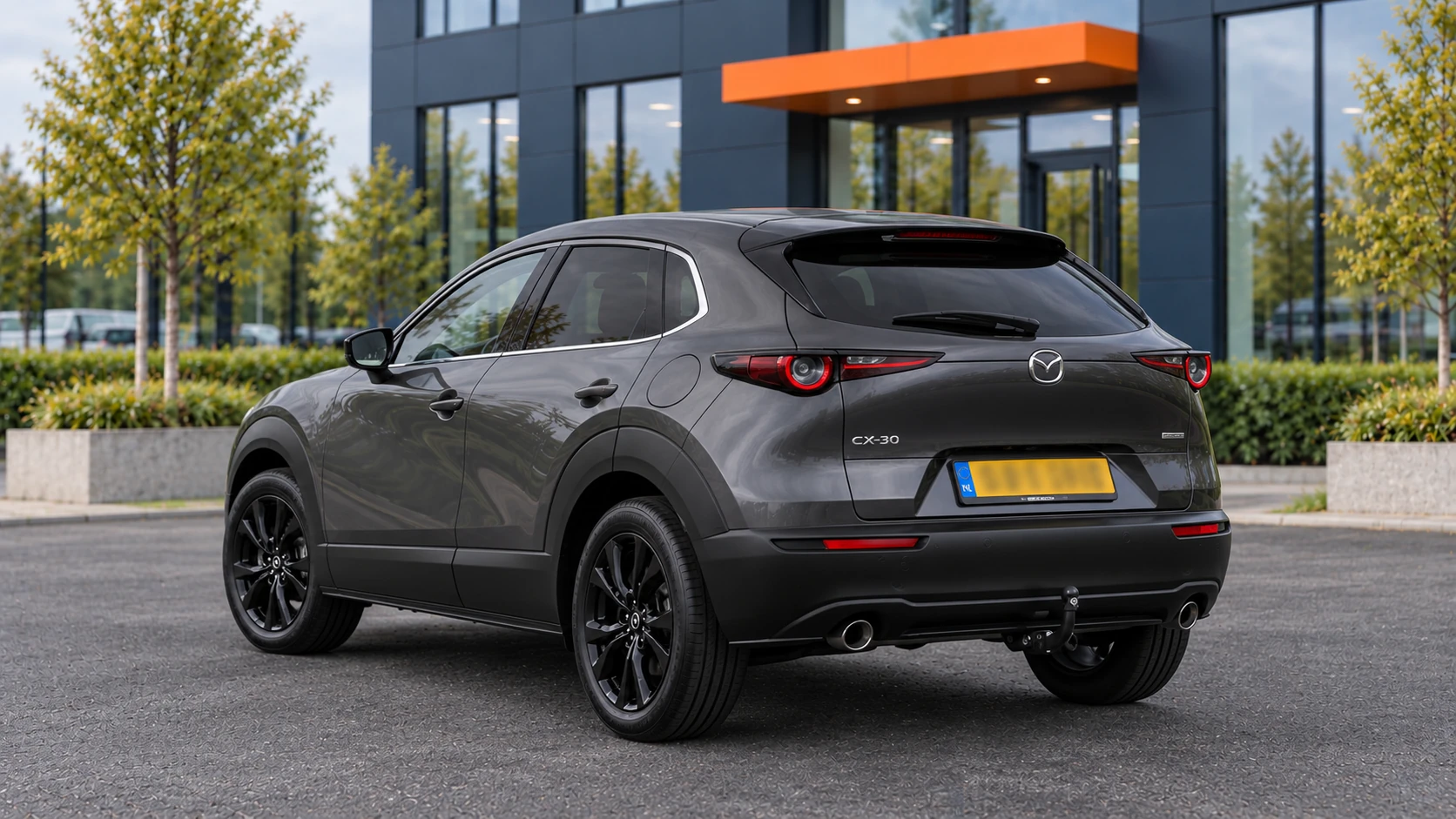Mazda CX-30 van achteren