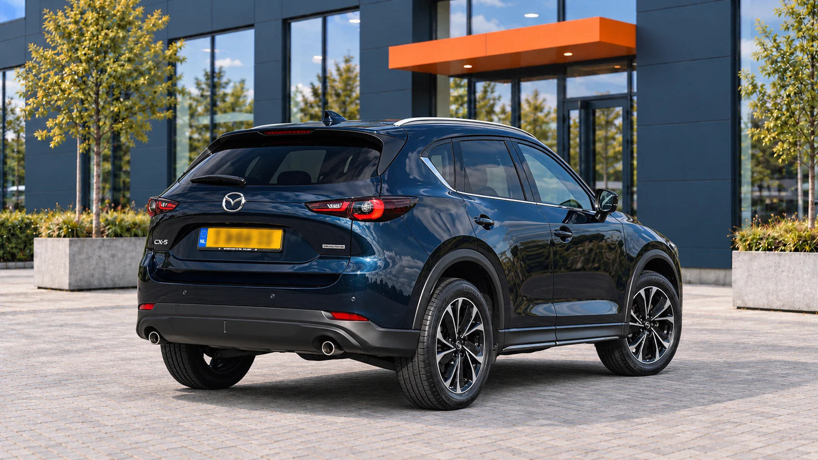 Mazda CX-5 van achteren