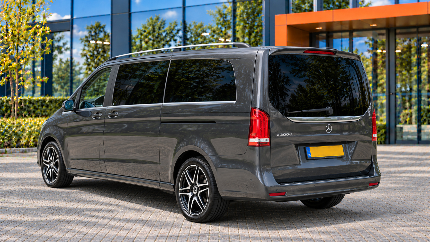 Mercedes-Benz V-Klasse van achteren