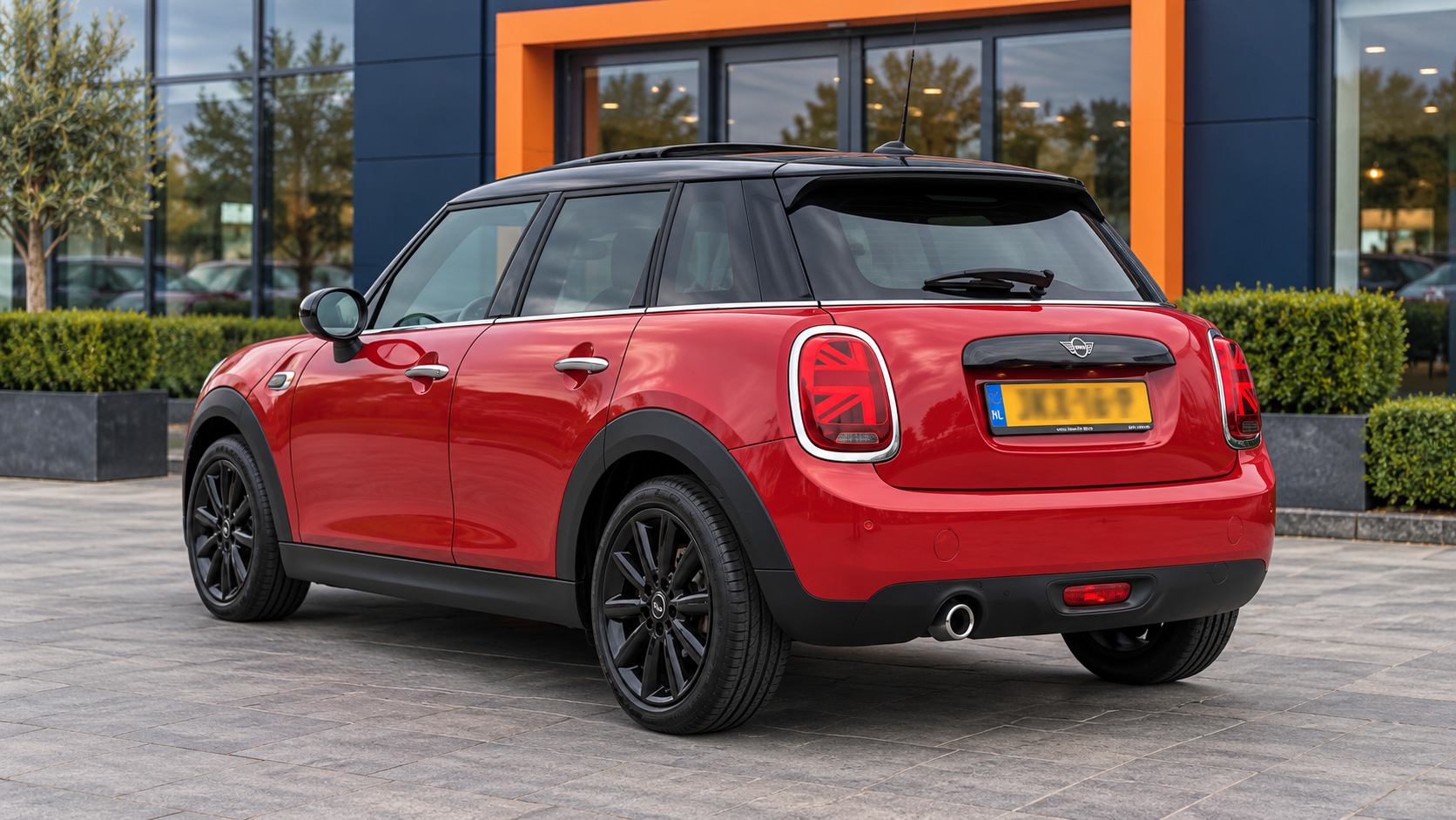 MINI Cooper van achteren