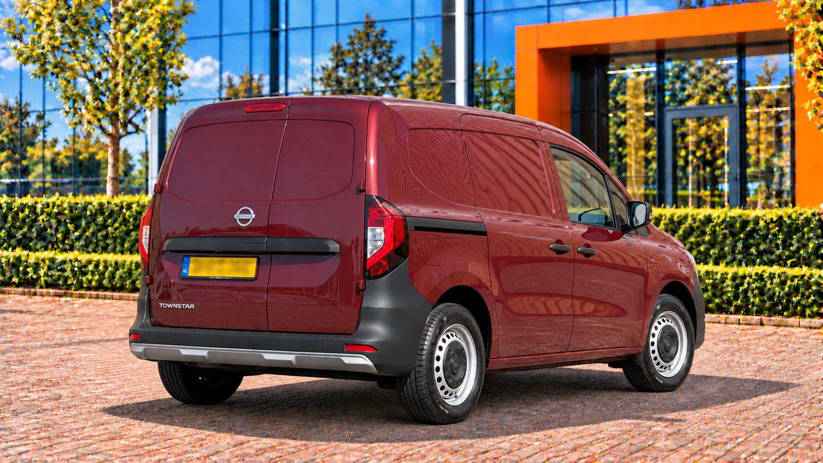 Nissan Townstar van achteren