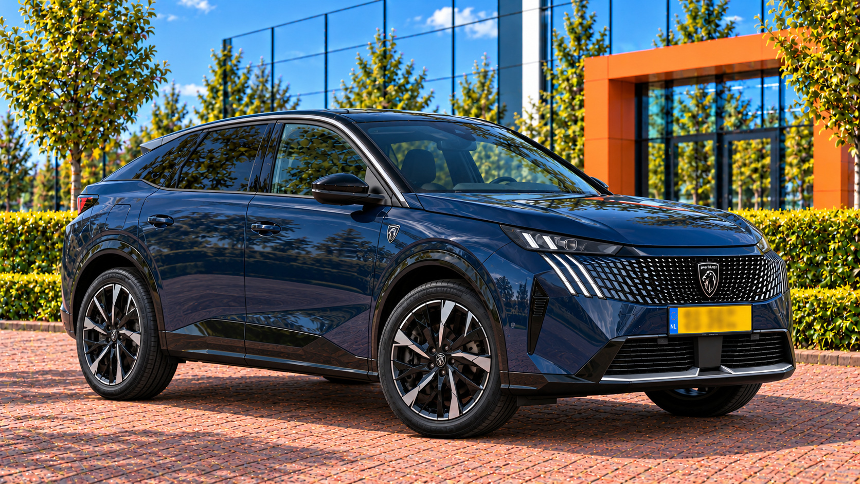Peugeot 3008 van opzij