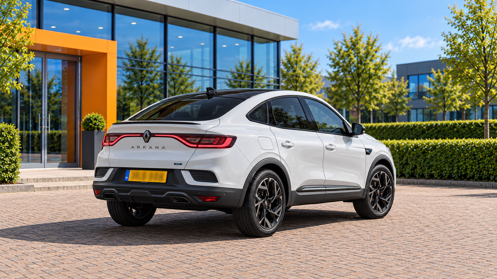 Renault Arkana van achteren