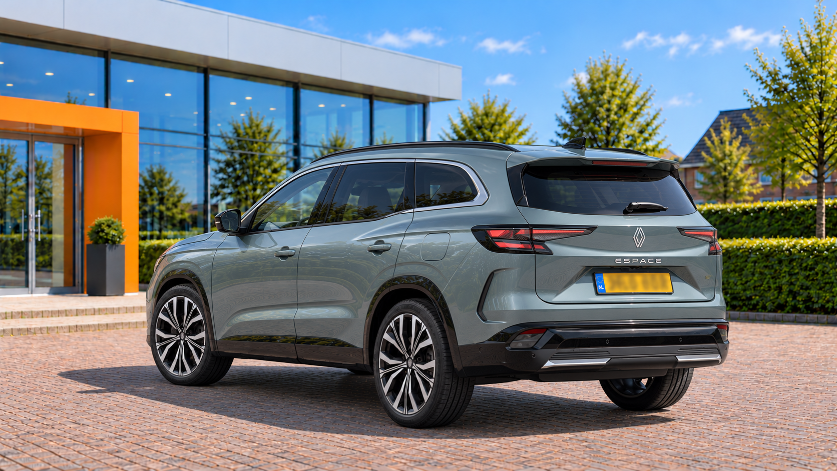 Renault Espace van achteren