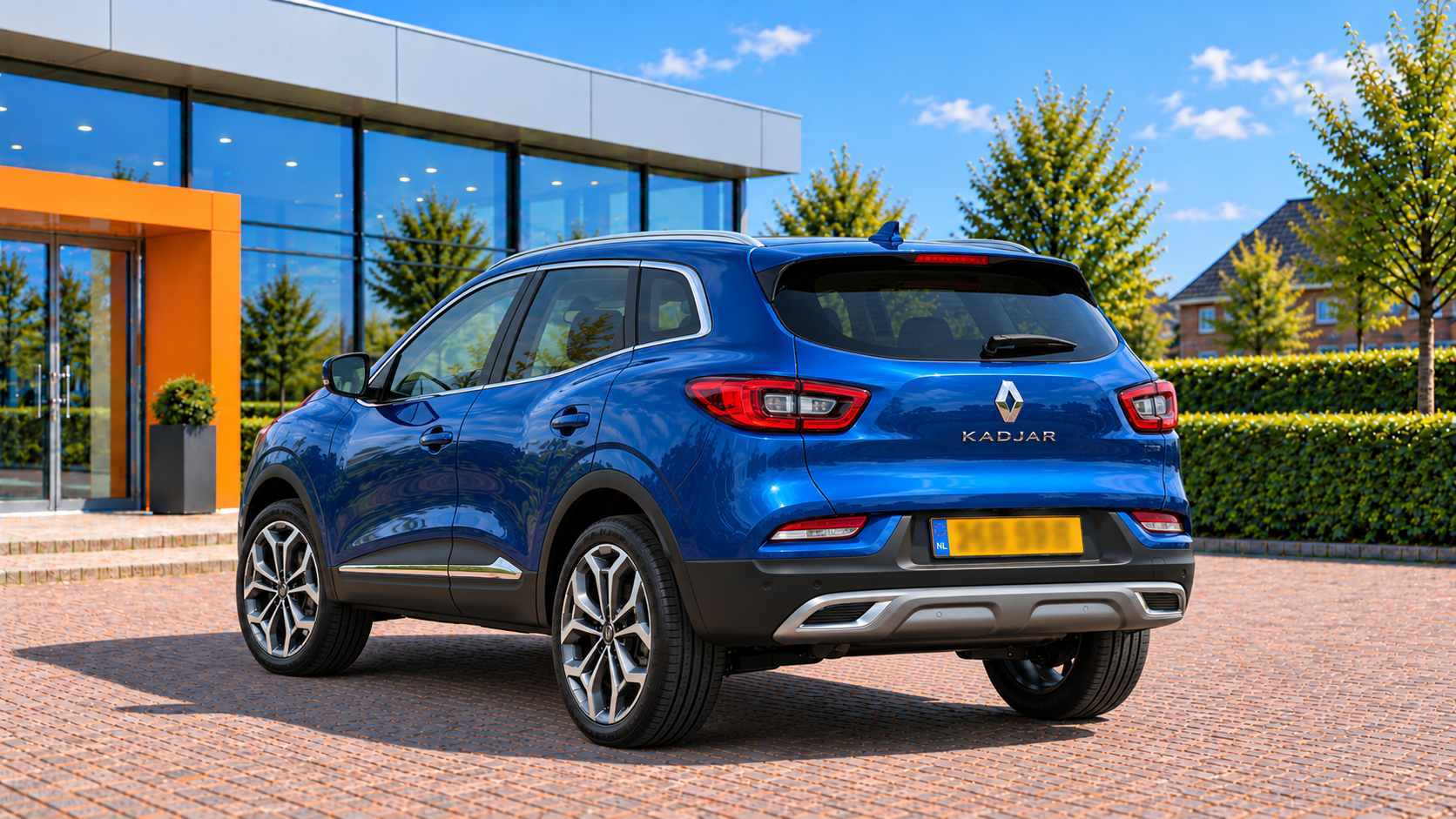 Renault Kadjar van achteren