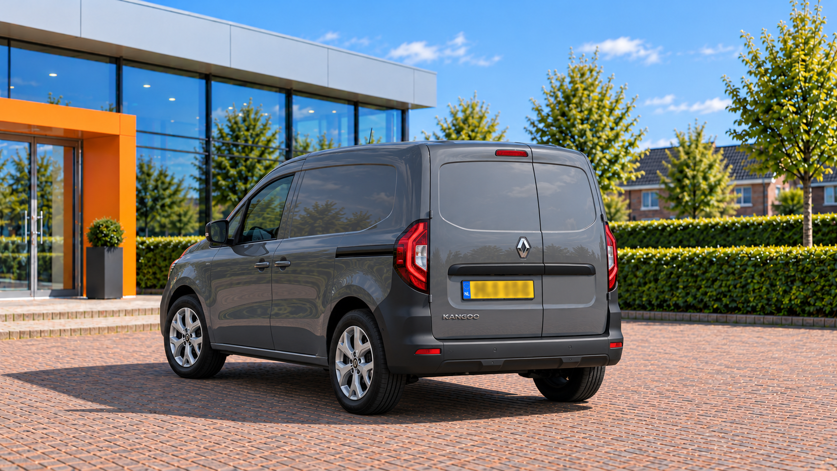 Renault Kangoo van achteren