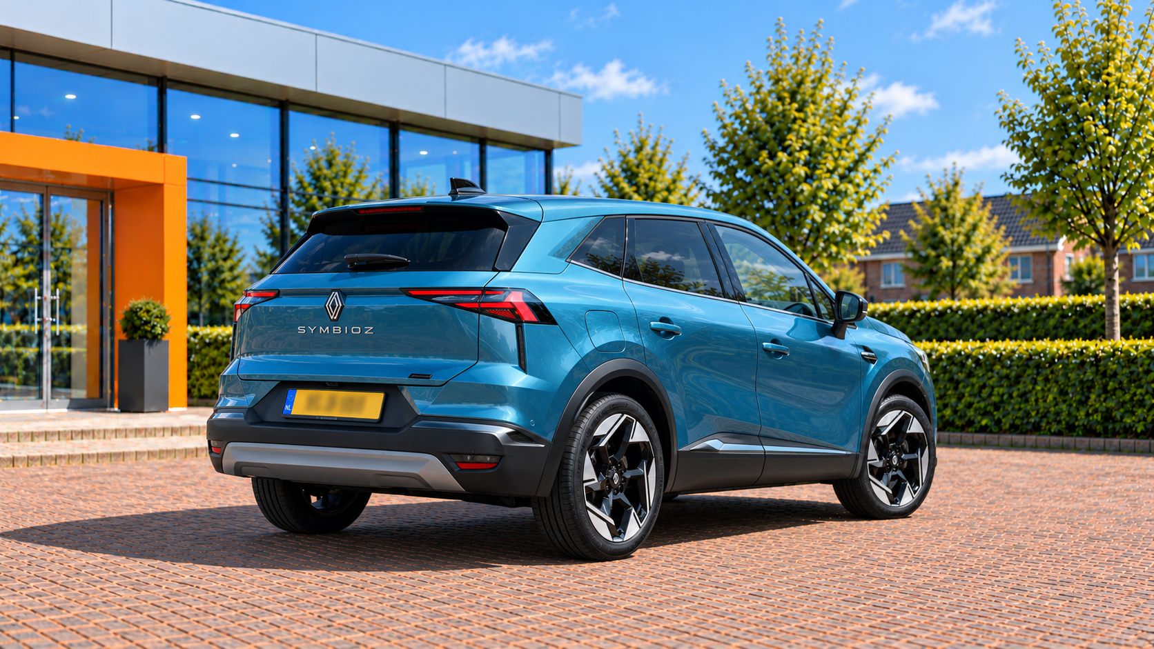 Renault Symbioz van achteren