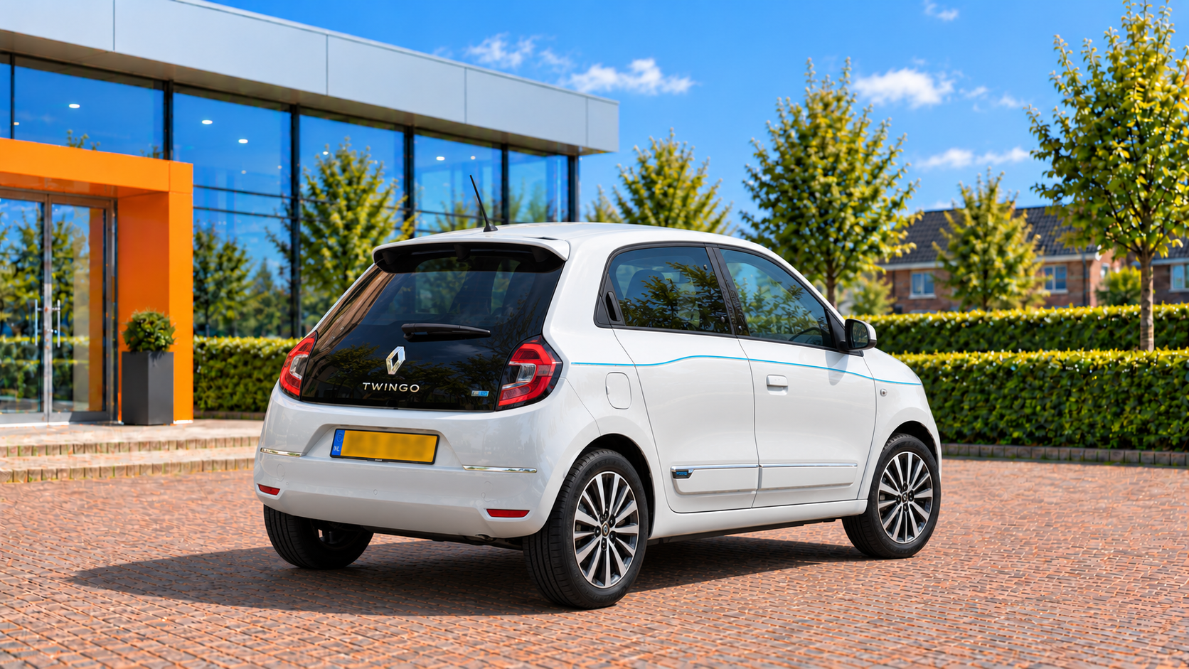 Renault Twingo III van achteren