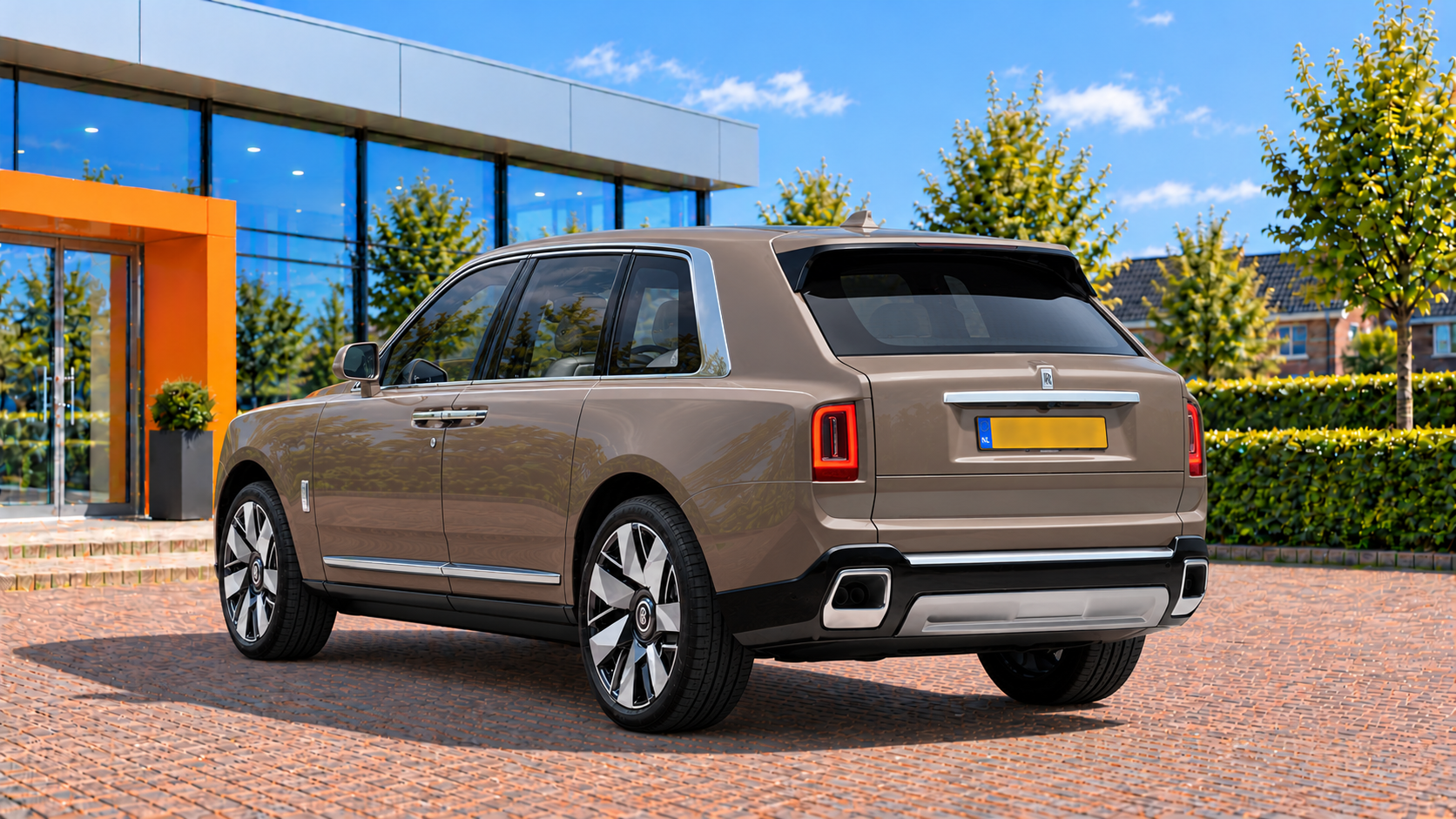 Rolls-Royce Cullinan Series II van achteren