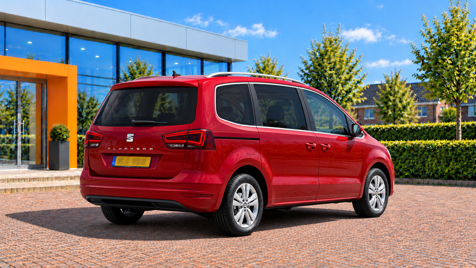 SEAT Alhambra II van achteren