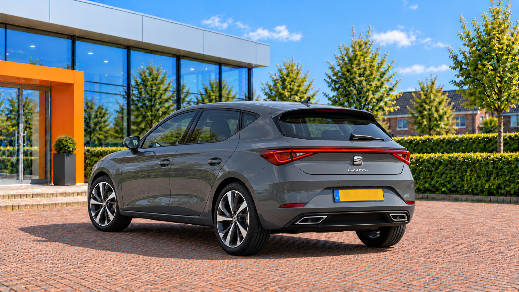 SEAT Leon van achteren