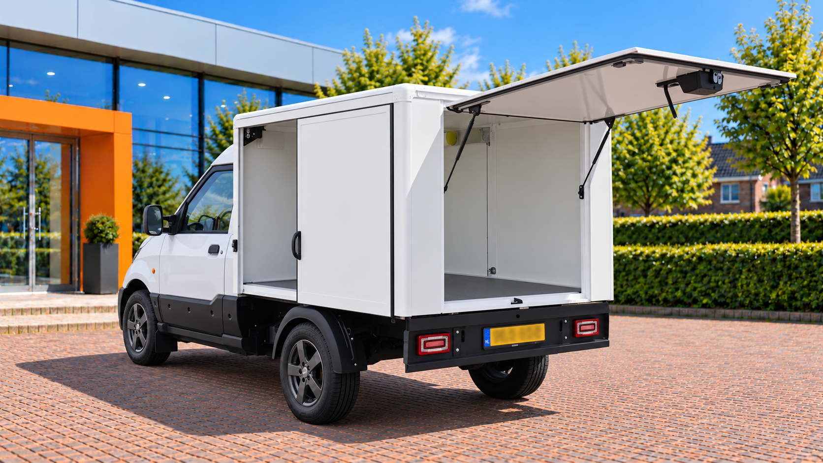 StreetScooter Work van achteren