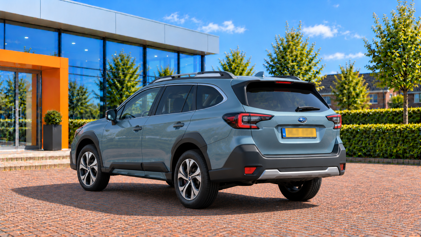 Subaru Outback van achteren