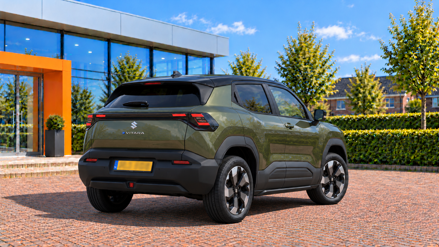 Suzuki e Vitara van achteren