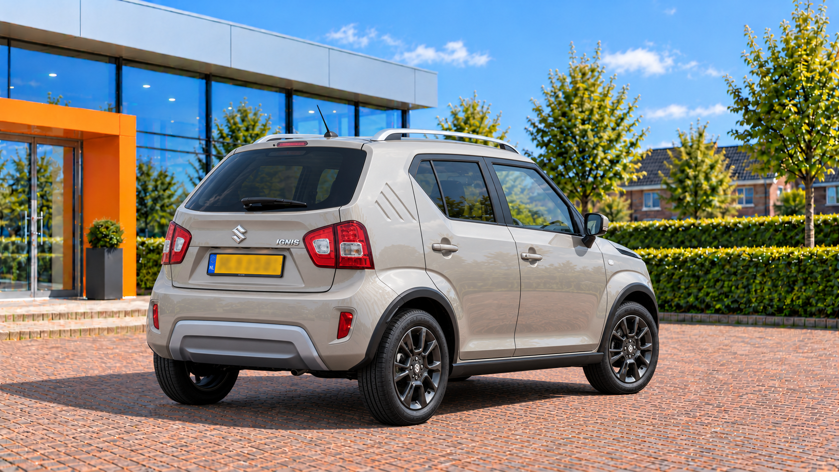 Suzuki Ignis van achteren