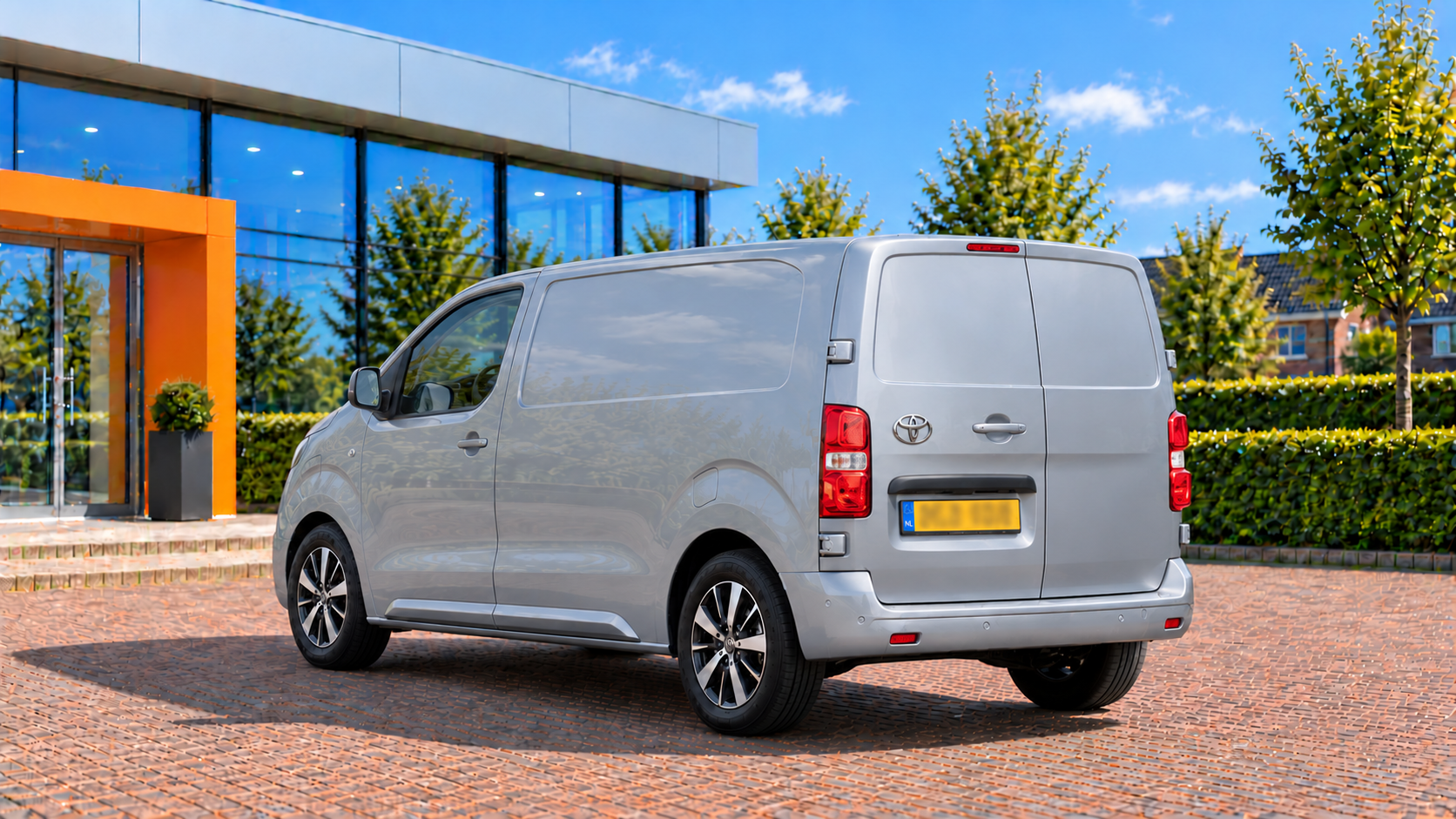 Toyota Proace van achteren