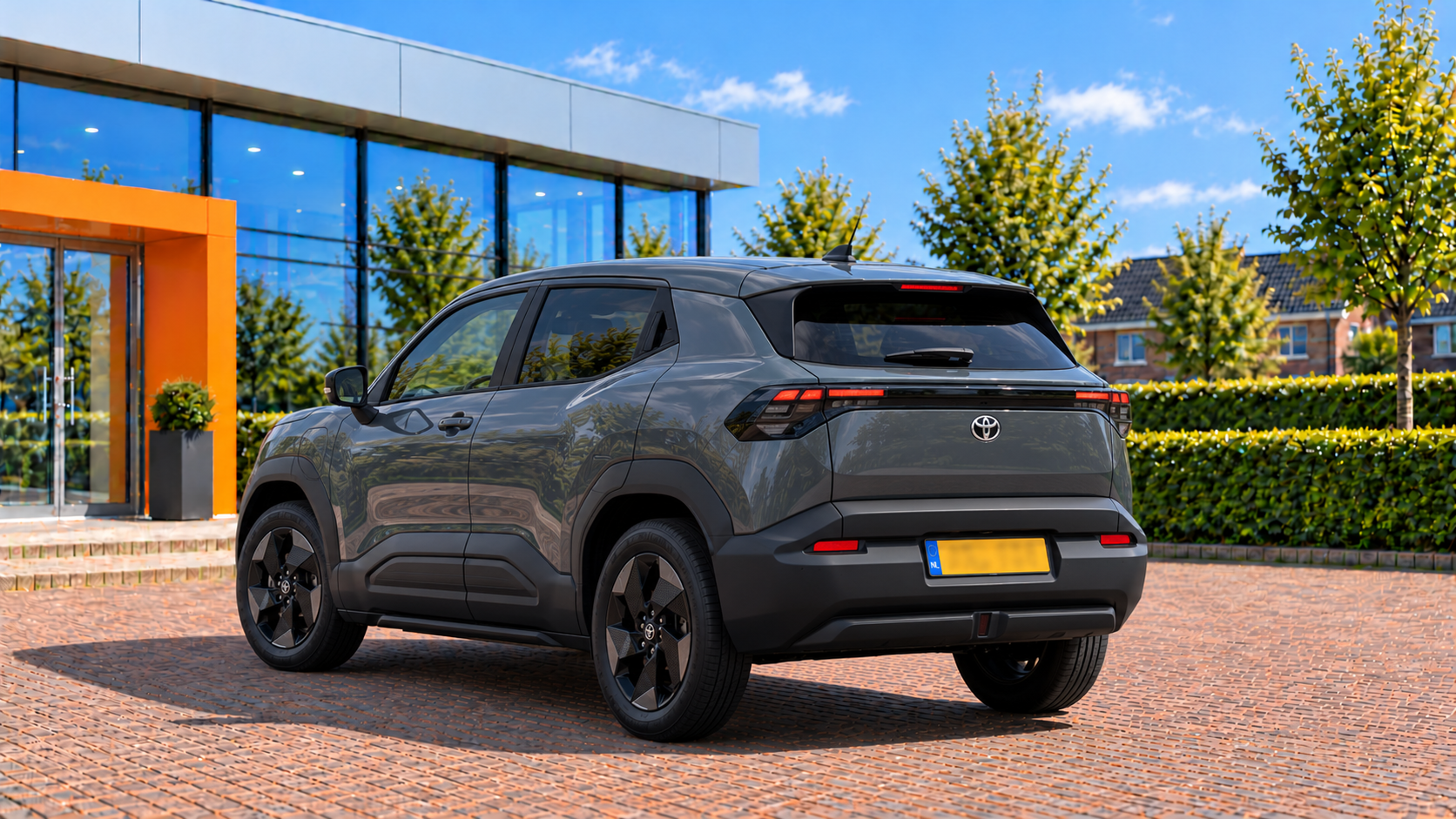 Toyota Urban Cruiser van achteren