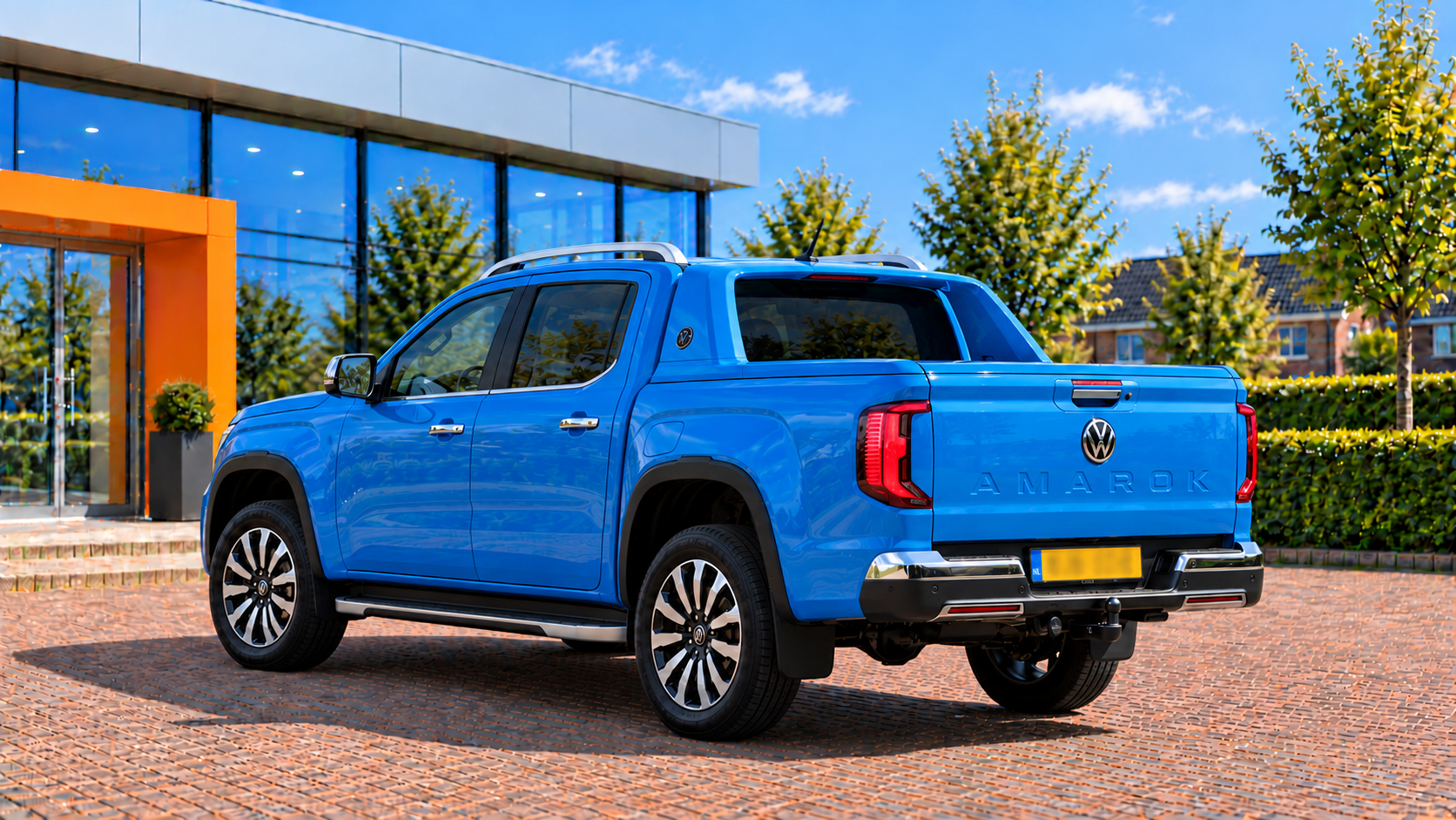 Volkswagen Amarok van achteren