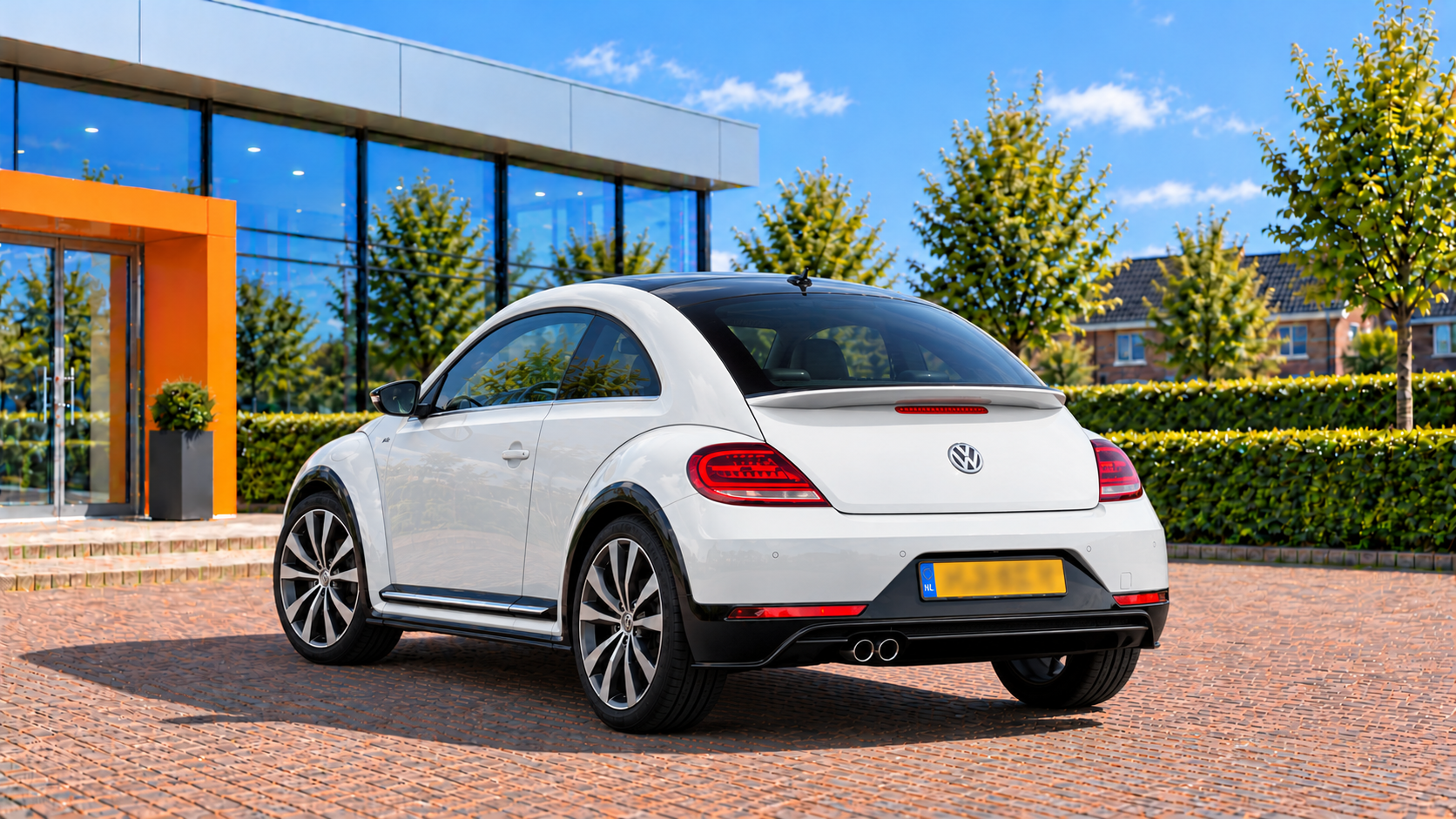 Volkswagen Beetle van achteren