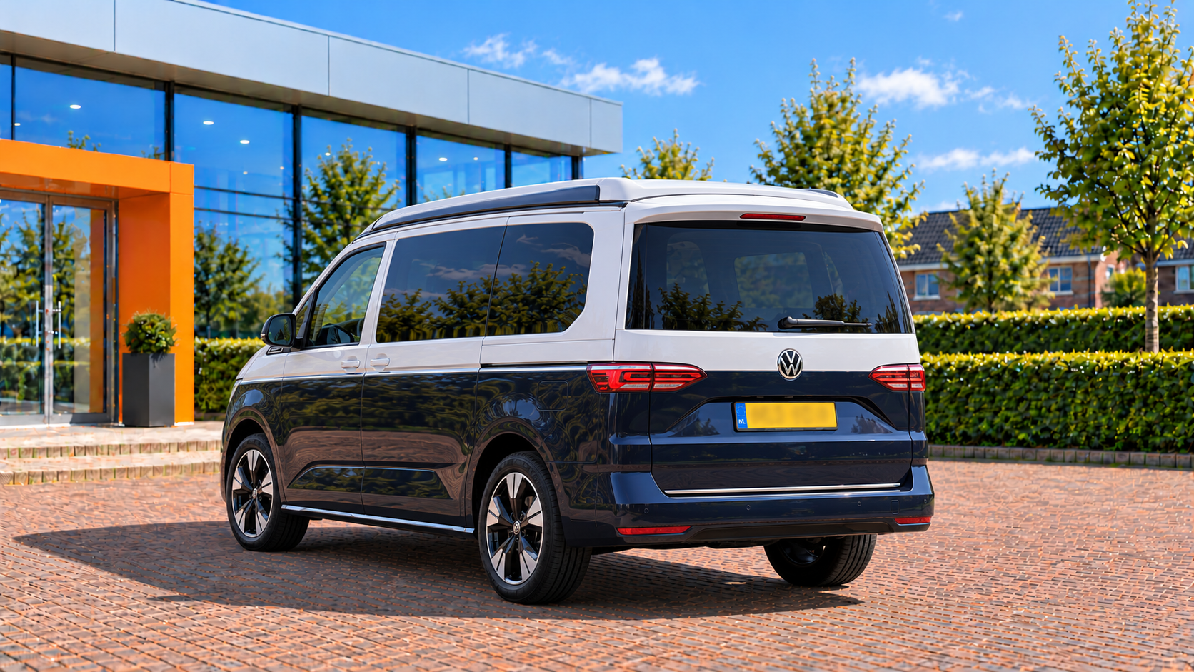 Volkswagen California van achteren