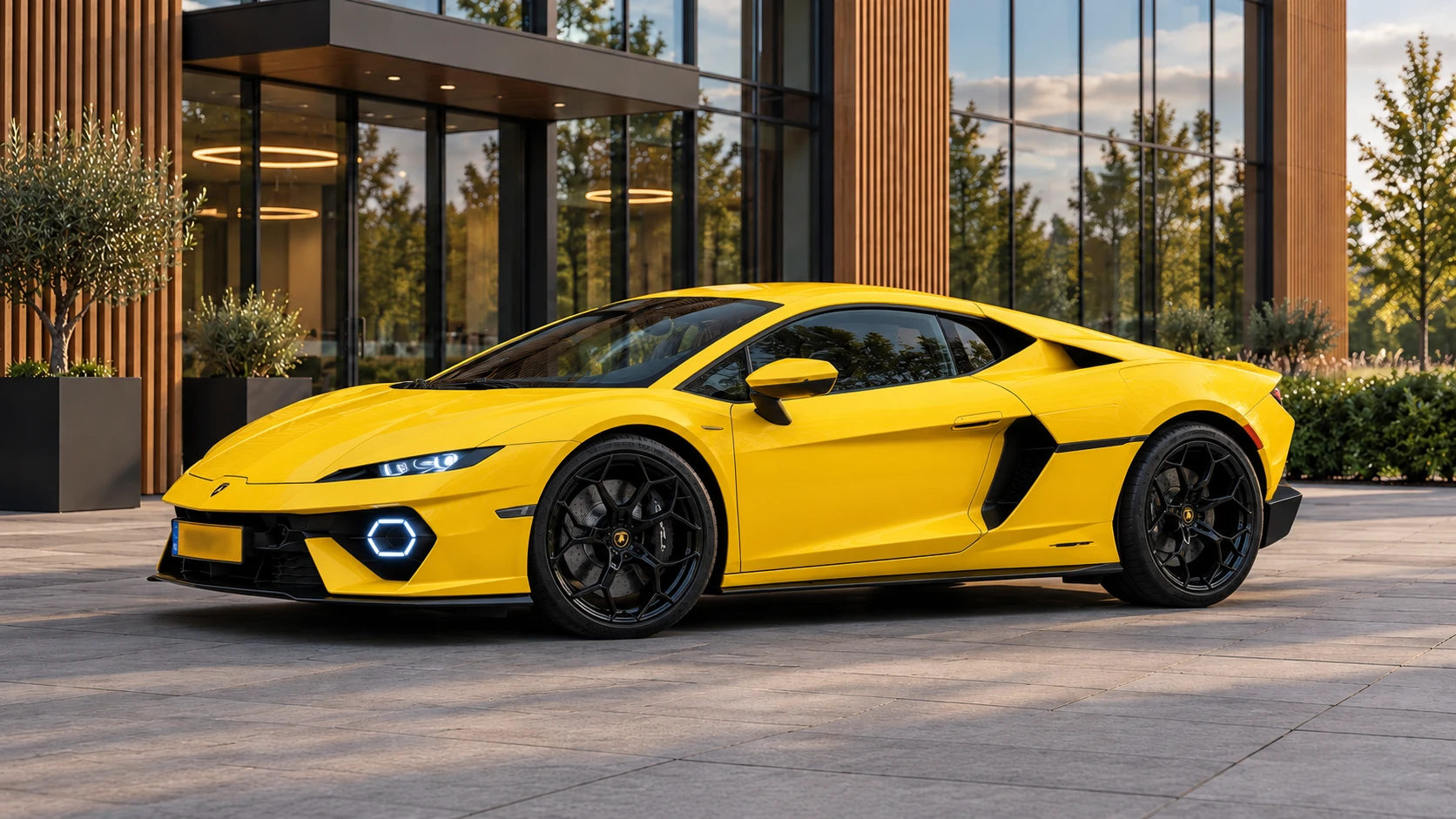 Lamborghini Temerario – zijaanzicht