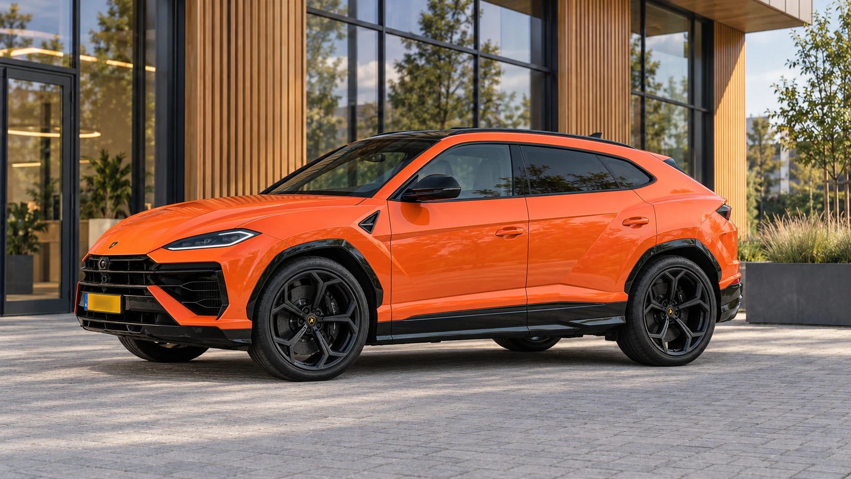 Lamborghini Urus – zijaanzicht