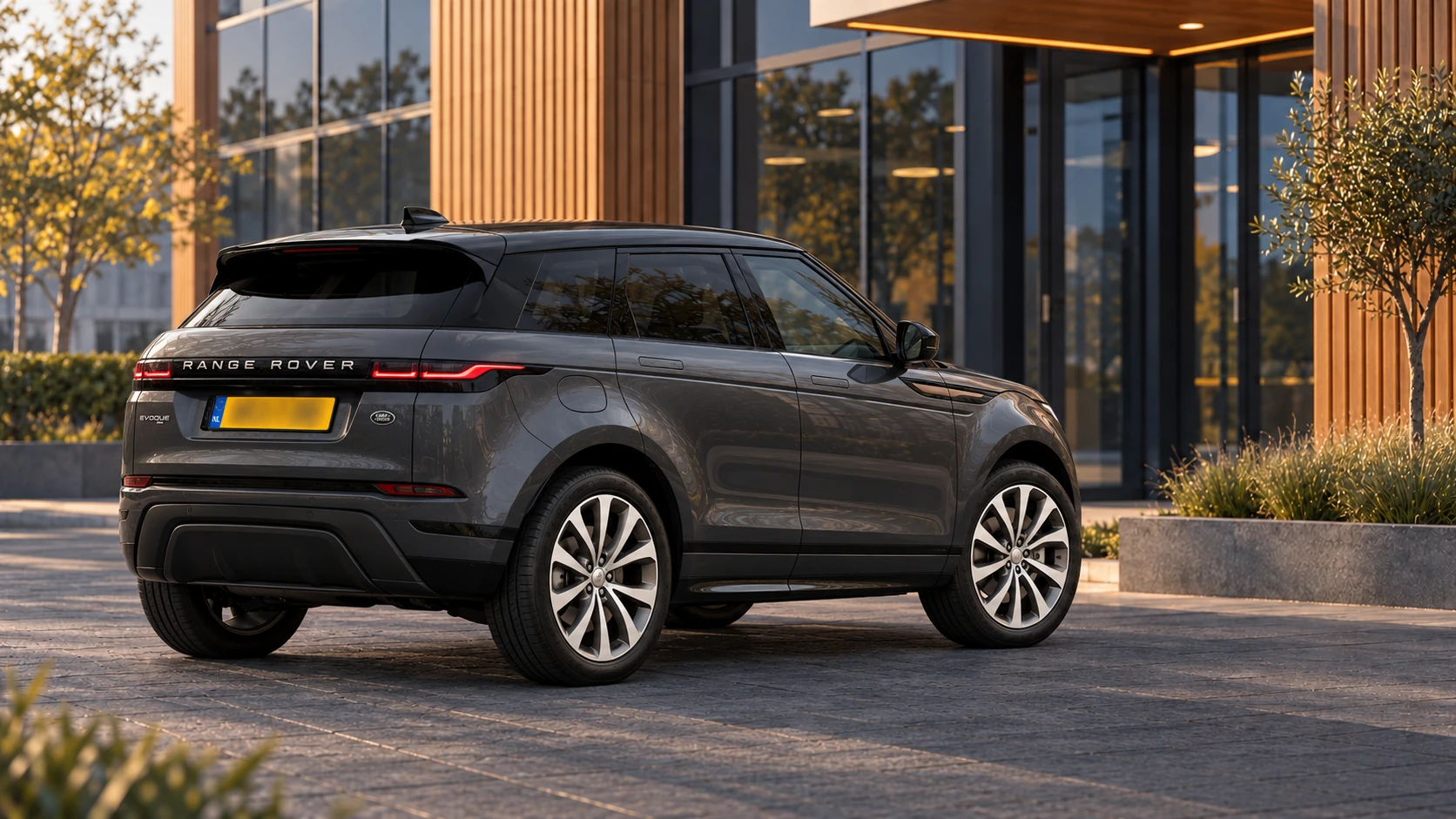 Land Rover Range Rover Evoque – zijaanzicht