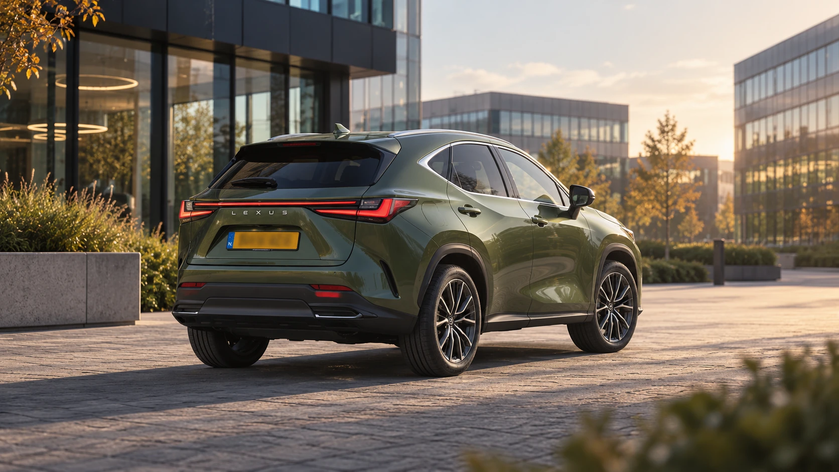 Lexus NX – achterzijde