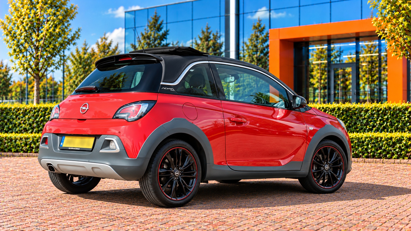 Opel Adam Rocks van achteren
